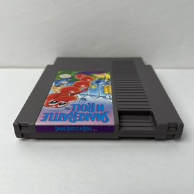 Snake Rattle 'n' Roll (Nintendo NES, 1991) Complete CIB - TESTED & Working !