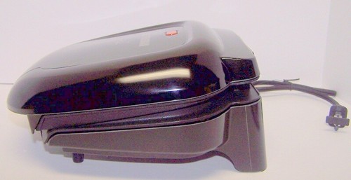 Grill George Foreman Classic Plate 2 Person CounterTop Black Never Used Applica - Picture 5 of 12