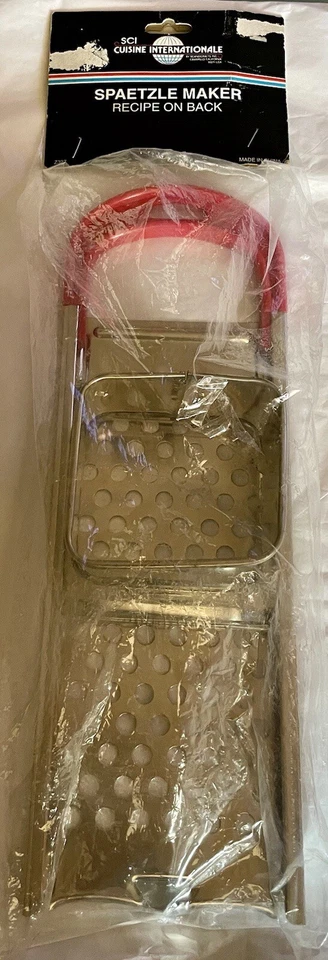 Cuisine International Pasta Spaetzle Maker  Scandicrafts Inc. New In Package SCI - Image 3 of 4