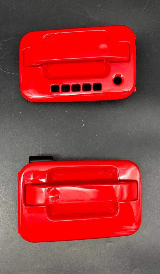 Juego de manijas de puerta delantera Ford F150 2009-2014 rojo carrera (PQ) Foto 2 de 4