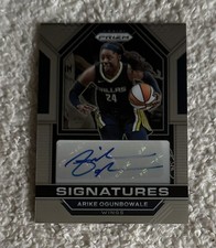 ARIKE OGUNBOWALE 2023 Panini Prizm WNBA Signatures Auto SG-AKO WINGS