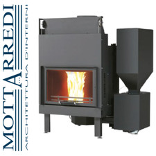 Termocamino pellet-triti-legna GIROLAMI TC Bio 25 / 35 - Chiama x sconto