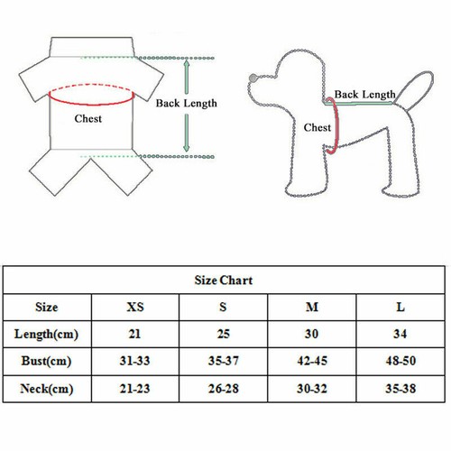 Puppy Dog Clothes Fleece T Shirt For Small Dogs Chihuahua Pet Vest Warm Winter## - Picture 38 of 60