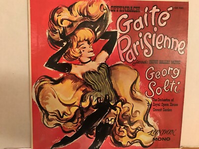 OFFENBACH          LP  GAITE   PARISIENNE, GOUNOD  FAUST BALLET MUSIC