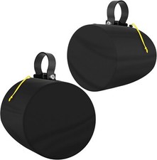 Marine Speaker Covers 600D Oxford Waterproof Cloth Pair 13.5"x13.5"x12" UV