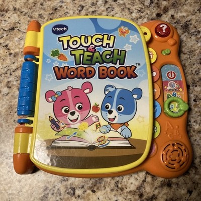 VTech Interactive Musical Educational Baby Toddler Toy Touch and Teach Word Book