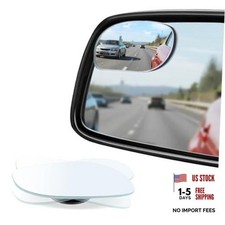 Blind Spot Mirrors Hd Glass Frameless Convex Rear View Pack Of 2 Rounded Oval Blind Spot Mirrors Hd Glass Frameless Convex Rear View Pack Of 2 Rounded Oval