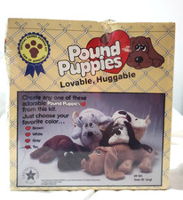 Vintage 1985 Pound Puppies Tan Dog Kit Millcraft Sewing 18" NEW