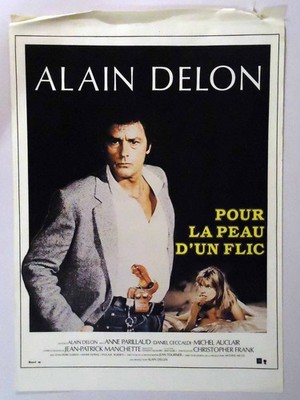 Pour La Peau D'un Flic - Alain Delon - engl./frz. Ausgabe - Presseheft
