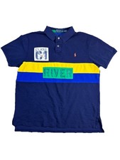 Polo Ralph Lauren Men's Vintage Stripe Preppy Shirt 2XL Class C1 River Rafting