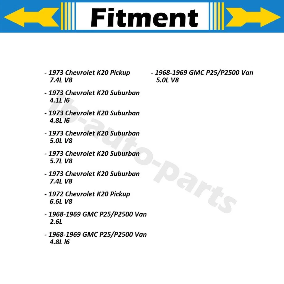 2x Cilindro de rueda de freno trasero para camioneta Chevrolet C20 1973 Foto 3 de 4