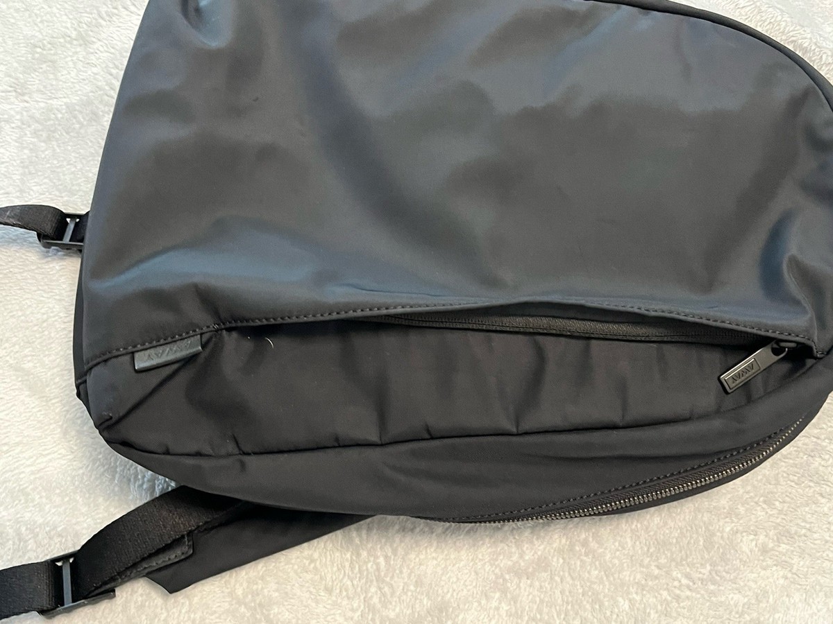 Away The Daypack Backpack Nylon Laptop Travel Black Minimalist Comfort View 6