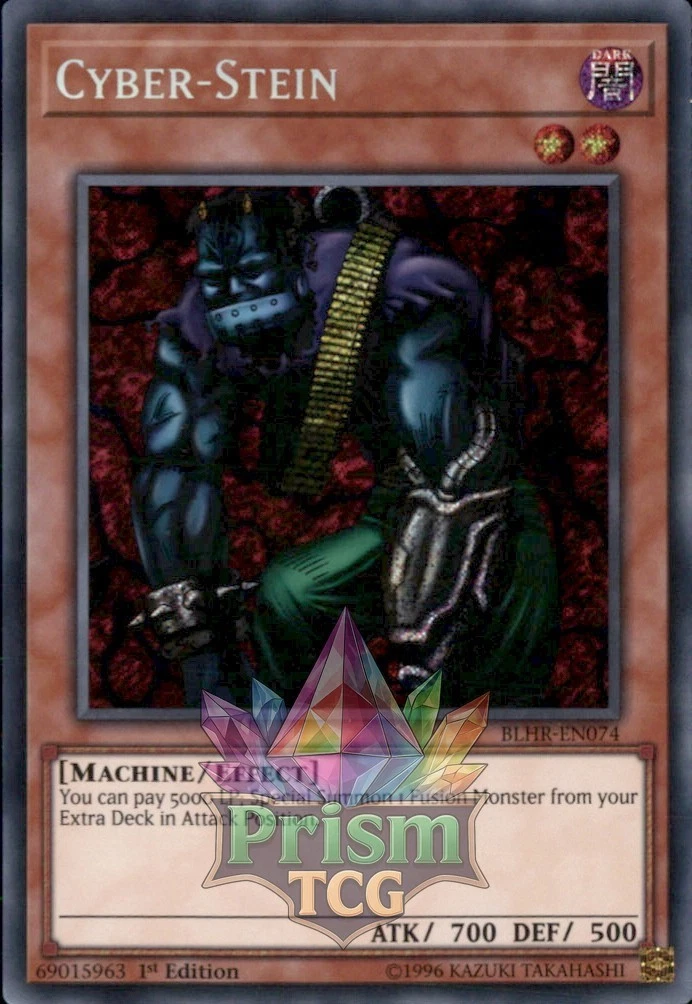 yugioh card cyber stein Cyber-Stein (DB2-EN100) PSA 8 – Graded Gold may be 1st or Unlimited Edition Cyber Stein! The most iconic