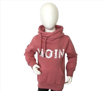 S&C Kinder Hoodie MOIN kaminrot Kapuzenpulli MT264
