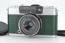 Olympus Pen EES-2 Dk.Green [CLA'd/N MINT] Half Frame Film Camera JPN s/n3546763