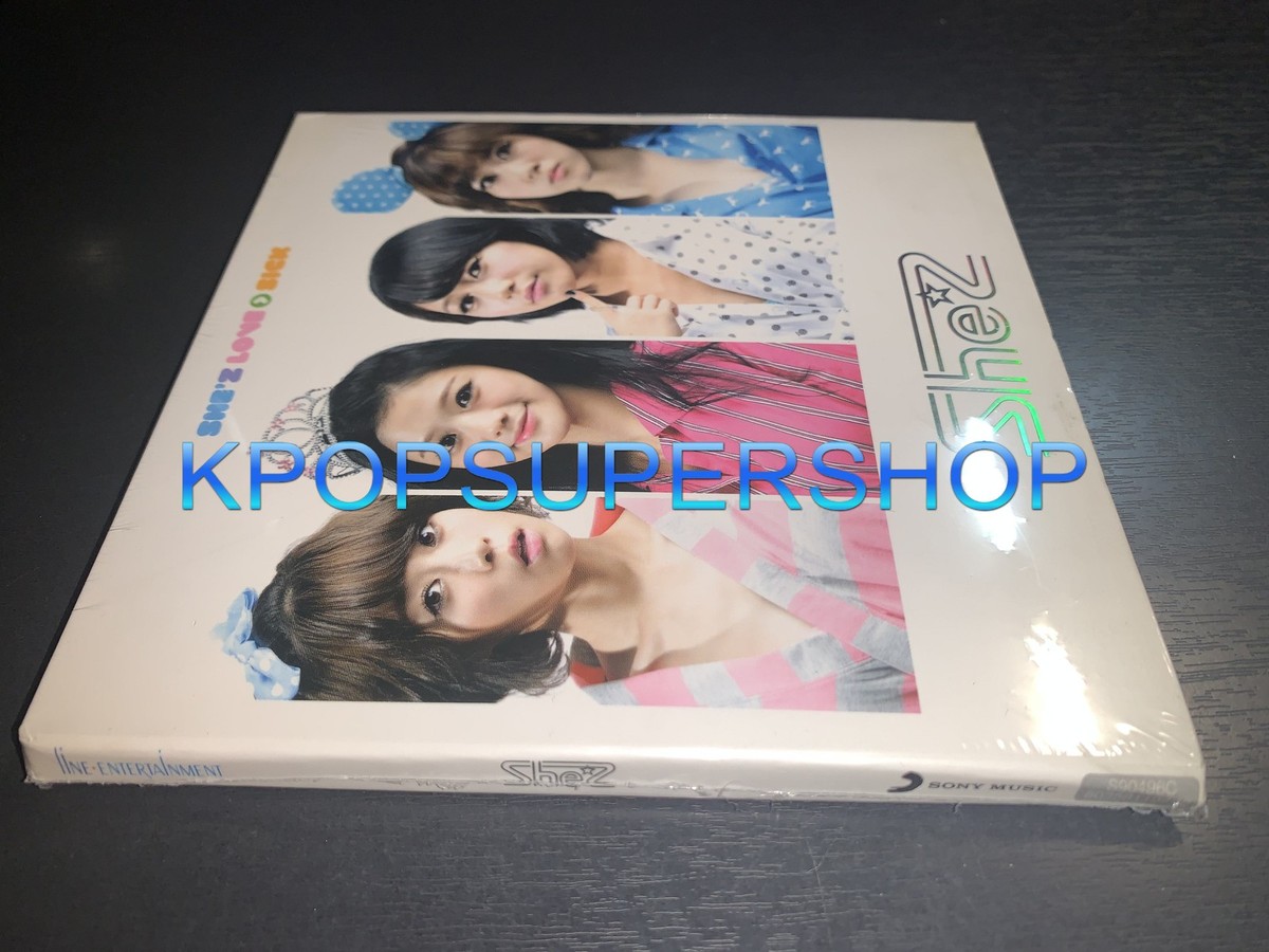 SHE'Z 2nd Mini Album Love Sick CD Photobook New Sealed Rare OOP
