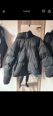 Smilodox Pufferjacke Unisex Gr. M Schwarz mit Kapuze Super Zustand Top Zustand