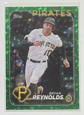 2024 Topps Series 2 Green Foil 439/499 Bryan Reynolds #387