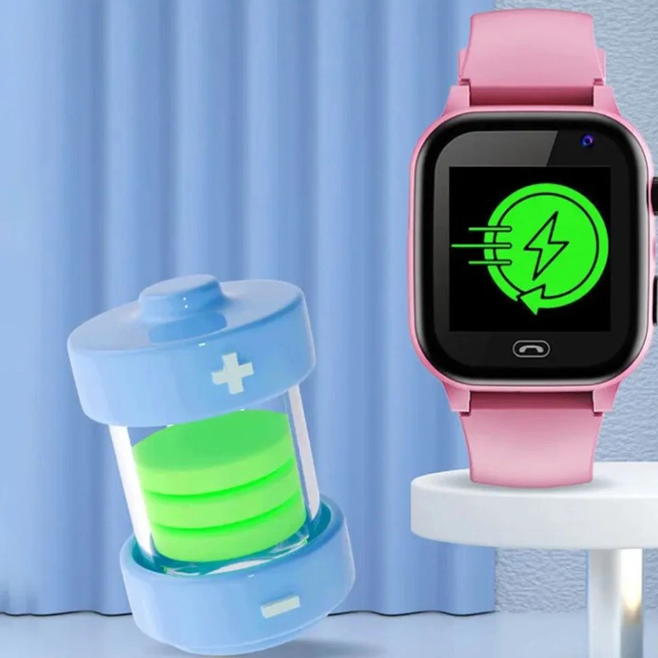 Kids Smartwatch -Telefonstudent Smartphone Uhr mit GPS -Telefon beobachten effiz - Bild 3 von 4