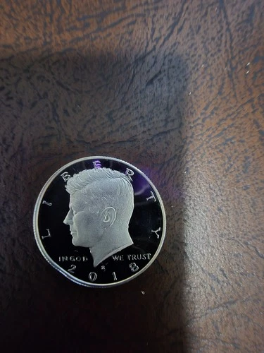 2018- S Silver Proof Kennedy Half Dollar