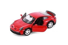 5467D By KINSMART 1:36 scale PORSCHE 911 RALLYE diecast metal model toy car Red