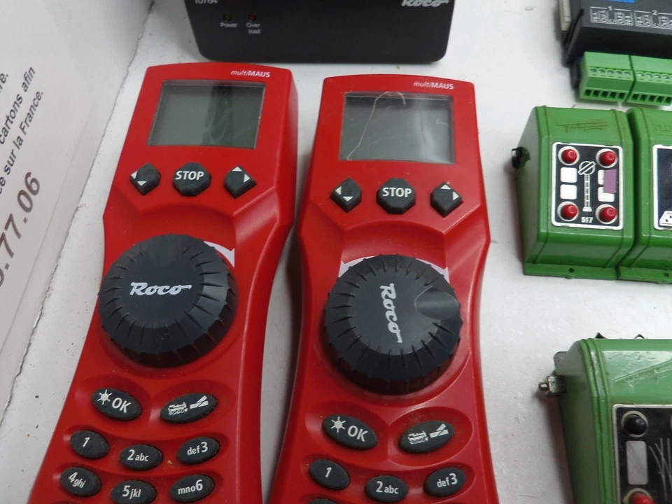 1/87 HO LOT ESU ROCO FLEISCHMANN SWITCH PILOT TRANSFORMATEUR BOITIER COMMANDE - Photo 3/4