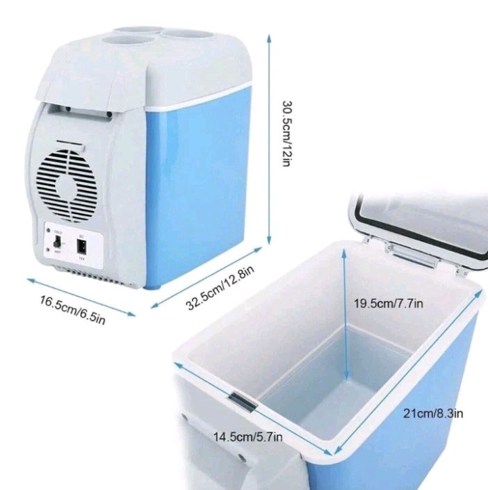 Mini frigo portatile da viaggio 7,5 L per auto e camper foto 3