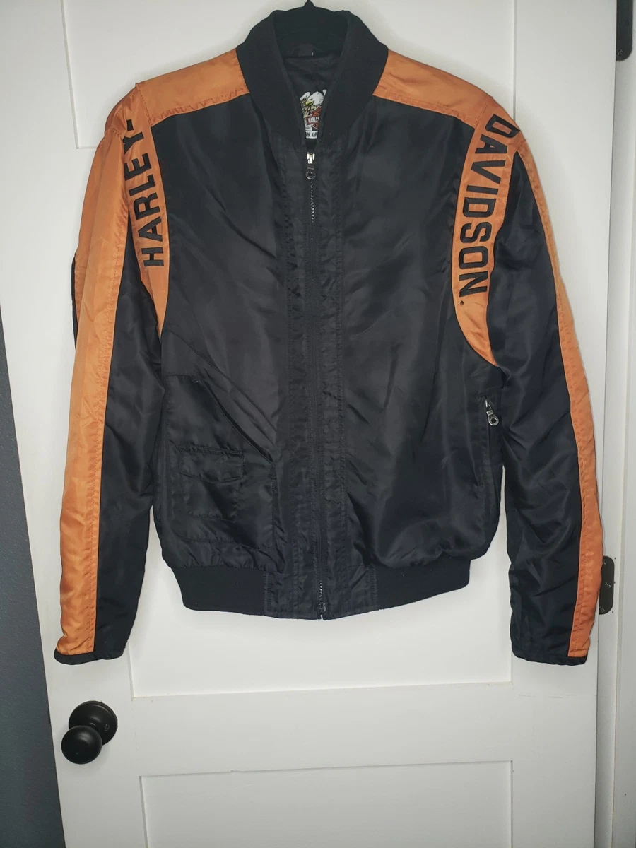 Harley Davidson Bomber Jacket In Men's Coats & Jackets for sale | eBay