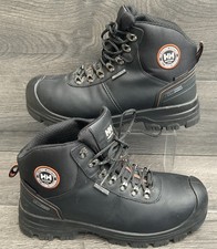 Helly Hansen Workwear Black Safety Boots UK 11 Composite Toe Cap & Midsole EU 46