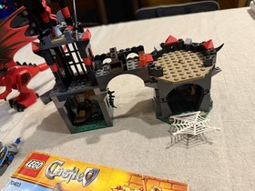LEGO Castle: Dragon Mountain (70403) 97% Complete No box or queen