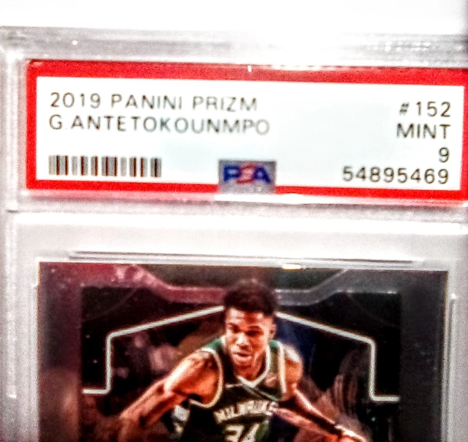 Giannis Antetokounmpo 2019 Panini Prizm PSA как новая  - Изображение 3 из 3
