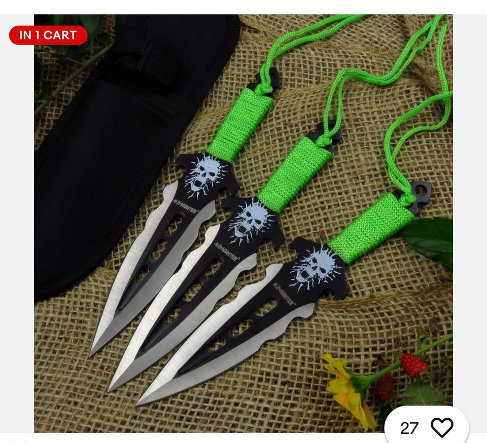 Juego Lanzador Z-Hunter Tres Piezas ZB-135-3 Incluye tres Lanzamientos Total 7 1/2" Foto 2 de 2