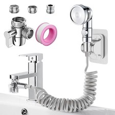 Sink Faucet Sprayer Attachment Set, Kitchen Bathroom Pet Bathing Shower Head ...