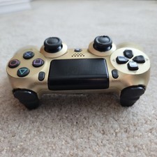 Gold Video Game Controllers for Sony PlayStation 4 for sale | eBay