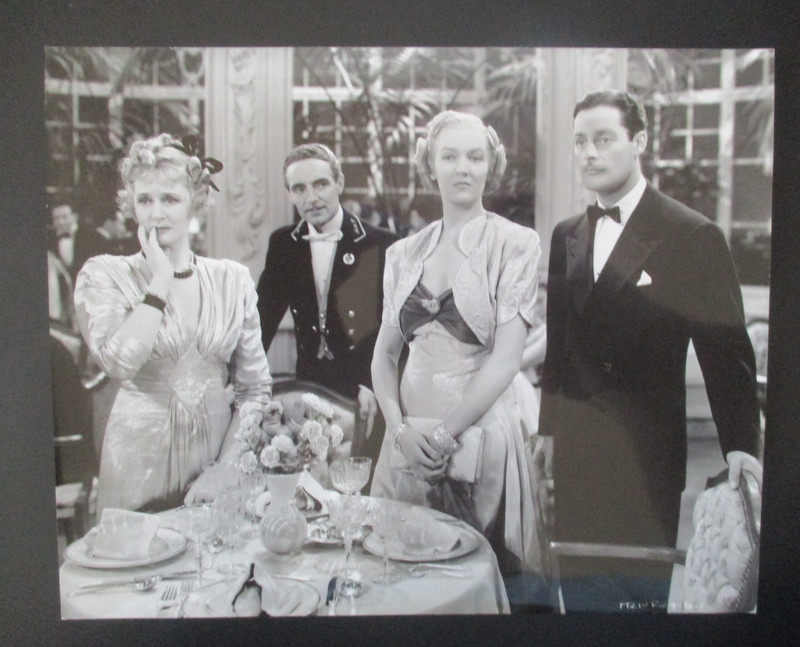 BILLIE BURKE VERREE TEASDALE ALEXANDER D'ARCY Original Vintage 1938 TOPPER Photo