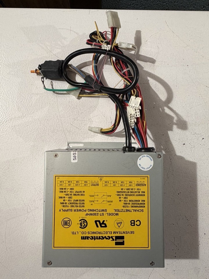 Sweech Power SEVENTEAM ST-230WHF 230 WATT INDUSTRIAL AT STYLE SWITCHING POWER SUPPLY ...