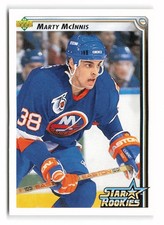 1992-93 Upper Deck Marty McInnis #410 New York Islanders
