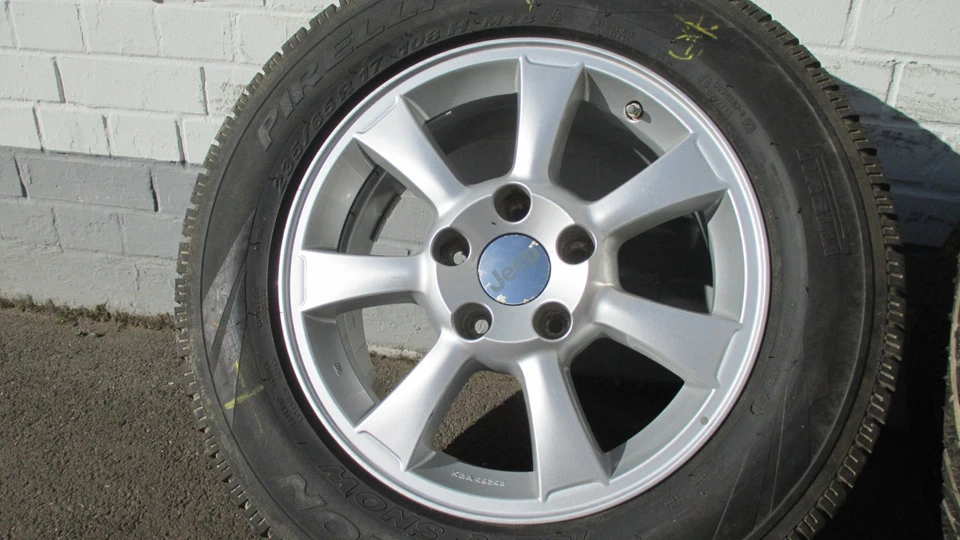 4x BBS JEEP Cherokee Alufelgen 7,5x17 Kompletträder Winterreifen 235/65R17 - Bild 2 von 4