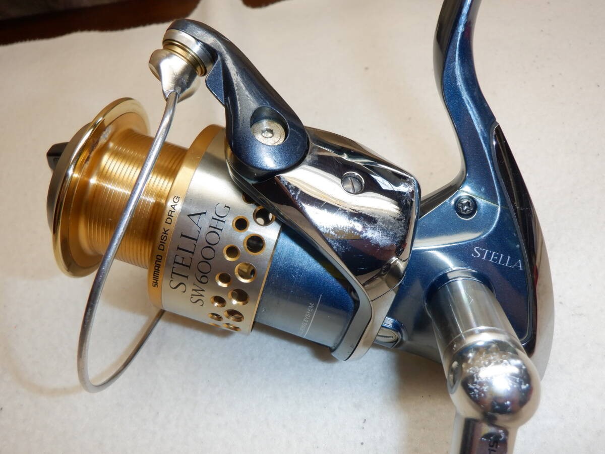 SHIMANO 01 Stella SW8000HG Used Good Condition From Japan From Jp