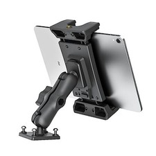 Car Tablet Holder - Heavy Duty Drill Base, Tablet Mount for Truck Compatible