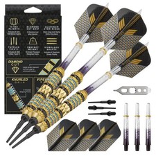 VIPER WIZARD SOFT TIP DARTS 18 GR DIAMOND CUT BARREL NEW SHIP FREE FREE FLIGHTS