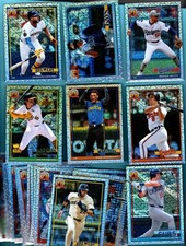 2026 Topps  Series 1 1991 Topps Chrome SILVER PACK  (26) Card Lot