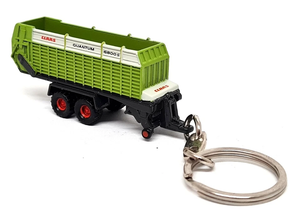 UH - Claas Quantum 6800S Tractor Farm Trailer Diecast Key ring Key Fob - Image 2 of 4