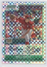 2006 Bowman Draft Chrome X-Fractor 274/299 Bill Bray #BDP6 0a1