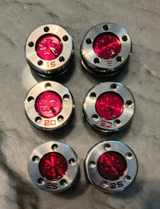 6 Tungsten Weights 15, 20, 25gram w/Wrench for Scotty Cameron Putter & liketypes