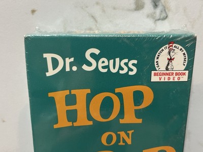 NEW/SEALED Dr. Seuss, Hop On Pop (VHS, 1989) First Release