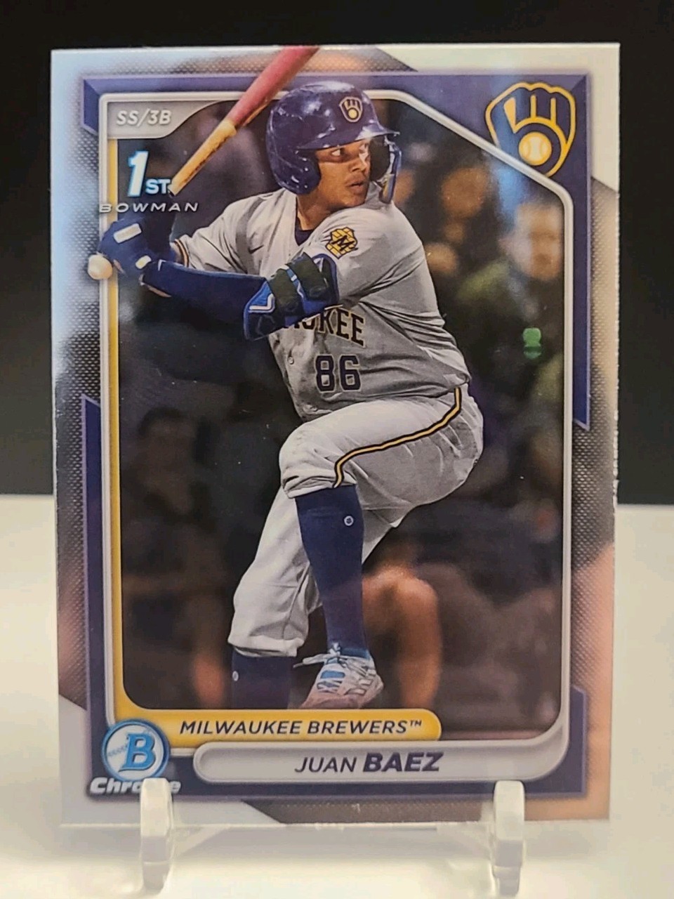 2024 Bowman Chrome - Prospects Juan Baez #BCP-160 1st Bowman RC