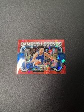 2024 Prizm Draft Jared McCain Rookie Campus Legends Red Cracked Ice Duke 76ers