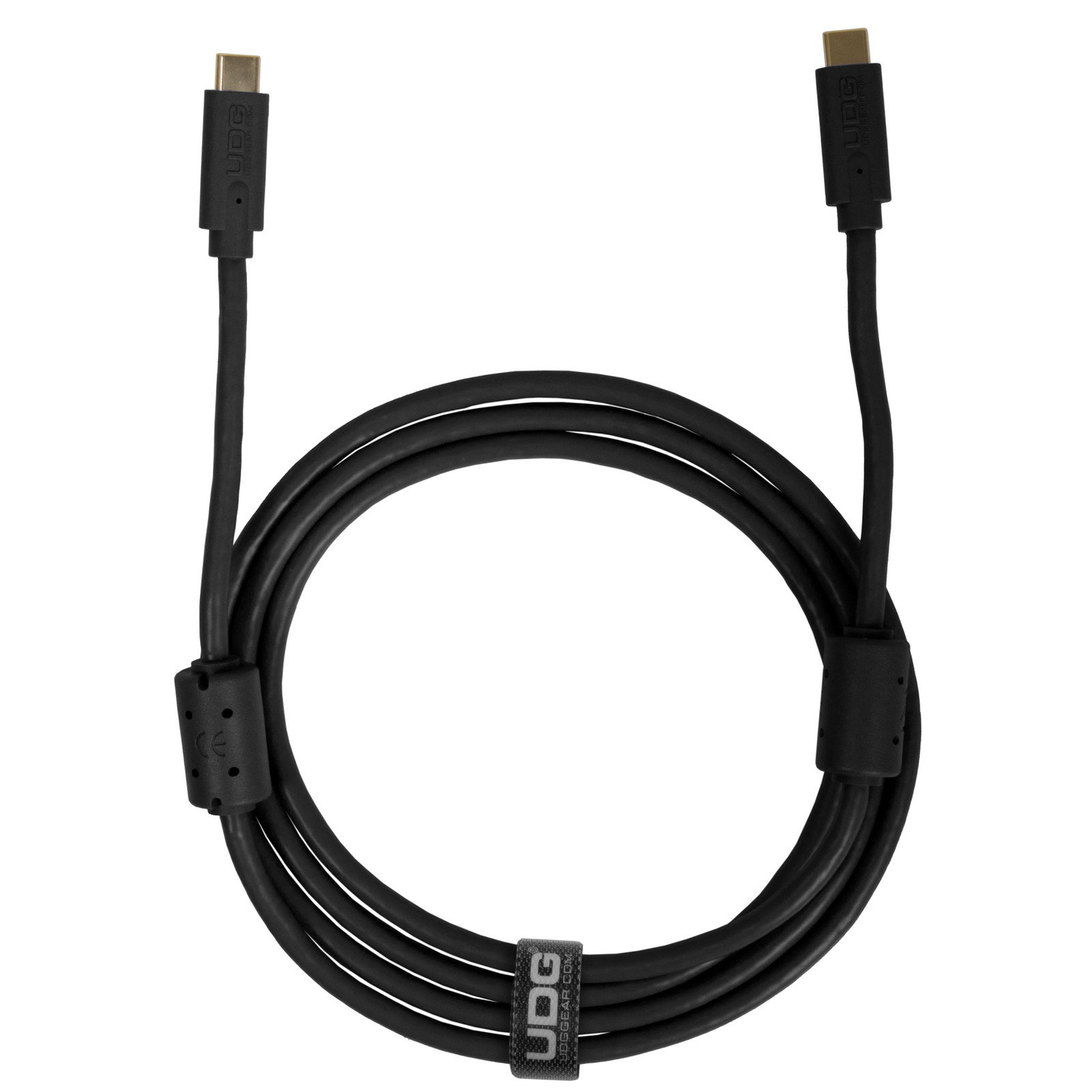 UDG USB 3.2 C-C Черный Прямой 1,5м U99001BL - Кабель для ди-джеев