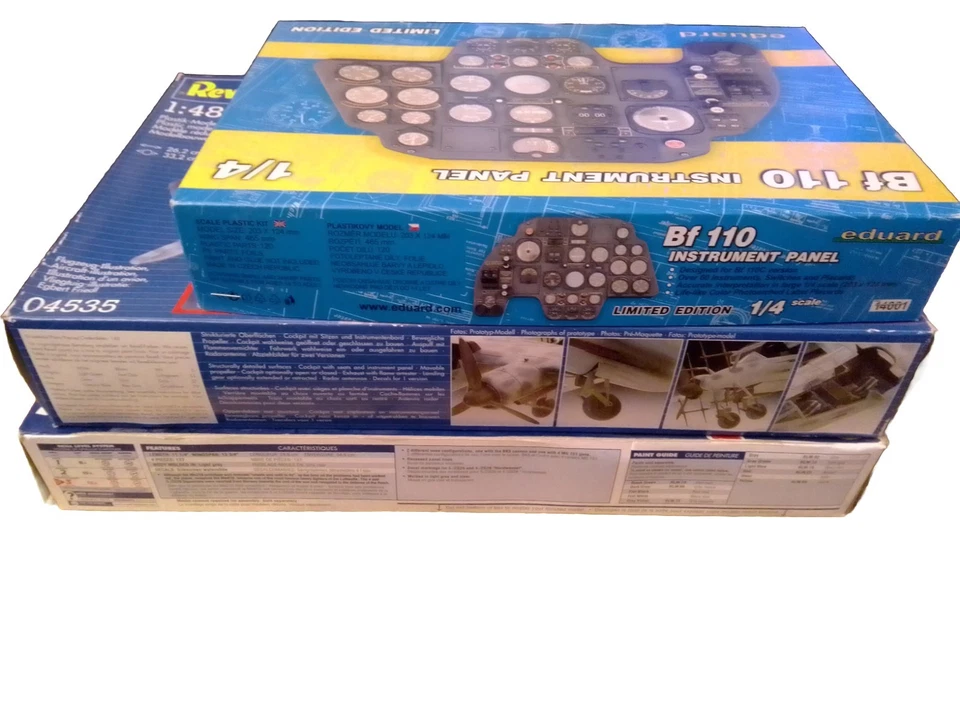 Konvolut: 1:48 Dt. LW ,2xRevell,Eduard ,Gebraucht ,OvP - Bild 2 von 4